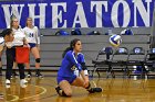 Volleyball vs MHC  Wheaton Women's Volleyball vs Mount Holyoke College. - Photo by Keith Nordstrom : Wheaton, Volleyball